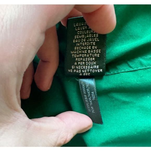 Ralph Lauren Green Button Down Shirt - Picture 7 of 10